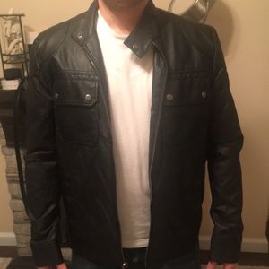 Men’s Faux Leather Jacket